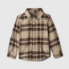 Camicia in flanella di cotone biologico per neonato & bebè