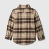 Camicia in flanella di cotone biologico per neonato & bebè