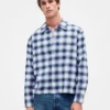 Camicia in flanella morbida di cotone biologico