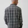 Camicia in flanella morbida di cotone biologico