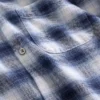 Camicia in flanella morbida di cotone biologico
