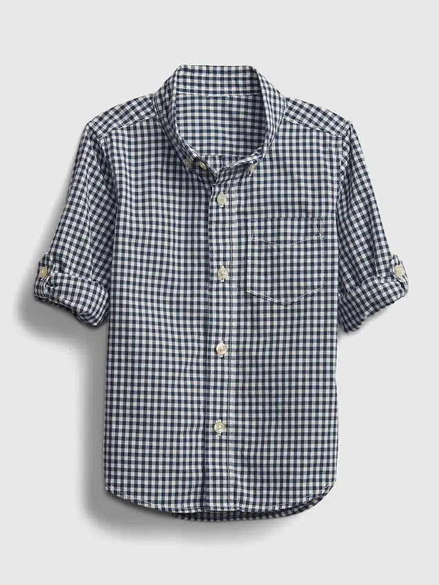 Camicia in popeline per neonato & bebè