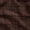 Camicia in seersucker dalla vestibilità comoda con orlo dritto