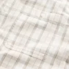 Camicia in twill con orlo dritto