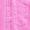 Camicia oversize in 100% lino
