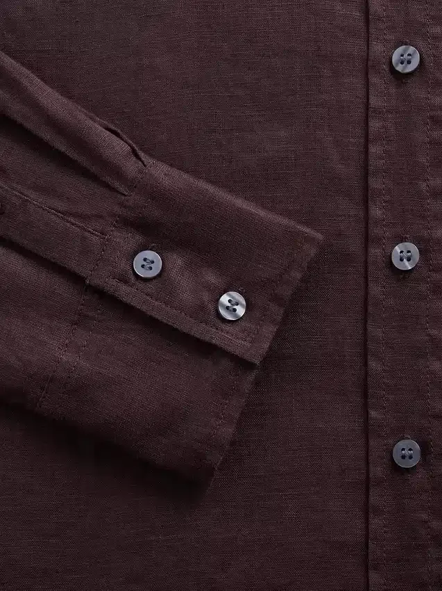 Camicia oversize in 100% lino