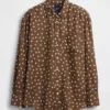 Camicia oversize in 100% lino