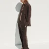 Camicia oversize in 100% lino