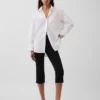 Camicia oversize in cotone biologico Oxford