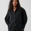 Camicia oversize in denim