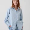 Camicia oversize in denim