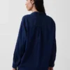 Camicia oversize in denim