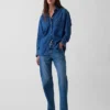 Camicia oversize in denim