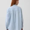 Camicia oversize in denim
