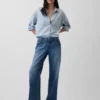 Camicia oversize in denim