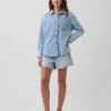 Camicia oversize in denim ultra morbido