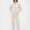 Camicia oversize in misto lino e cotone