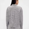 Camicia oversize in misto lino e cotone
