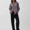 Camicia oversize in popeline di cotone biologico