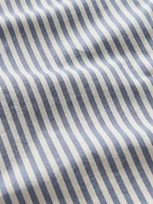 Camicia oversize in popeline di cotone biologico