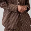 Camicia oversize in popeline di cotone biologico