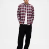 Camicia Oxford a quadri con bottoni