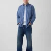 Camicia Oxford a quadri con bottoni