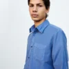 Camicia Oxford a quadri con bottoni