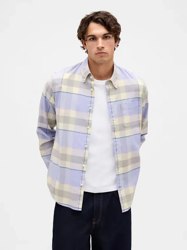Camicia Oxford button-down