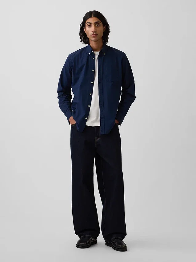 Camicia Oxford button-down