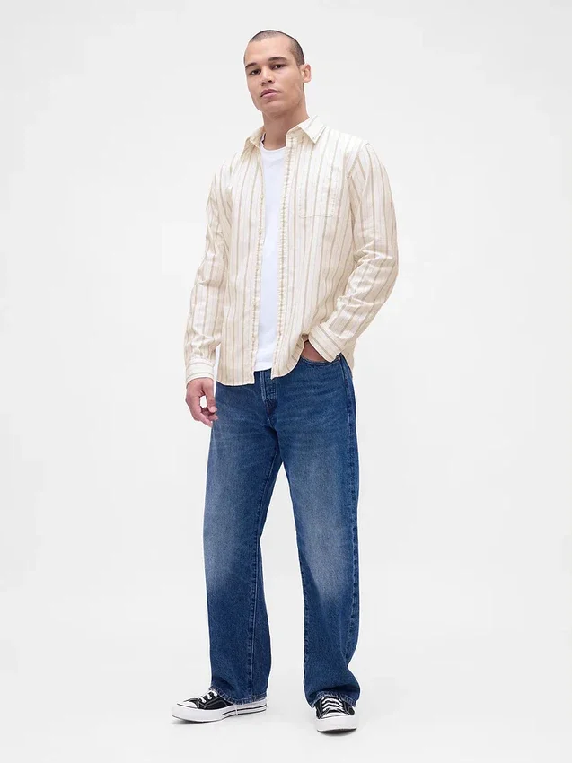 Camicia Oxford button-down