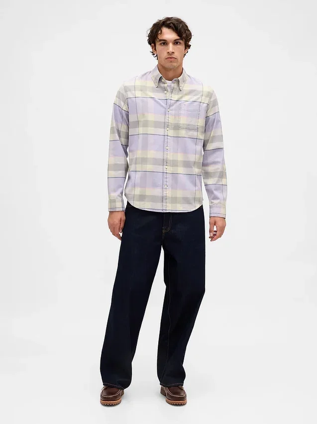 Camicia Oxford button-down