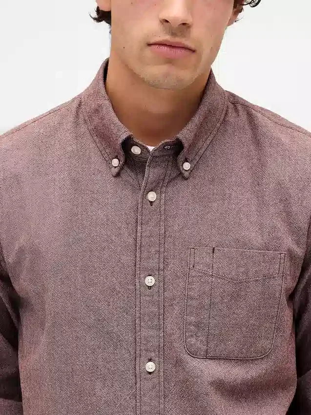 Camicia Oxford button-down