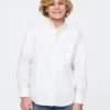 Camicia Oxford dal taglio morbido per bambini
