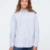 Camicia Oxford dal taglio morbido per bambini