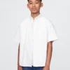 Camicia Oxford dal taglio morbido per bambini