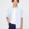 Camicia Oxford dal taglio morbido per bambini