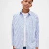 Camicia Oxford dal taglio morbido per bambini