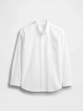 Camicia Oxford dal taglio morbido per bambini