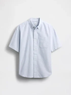 Camicia Oxford dal taglio morbido per bambini