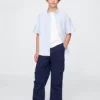 Camicia Oxford dal taglio morbido per bambini