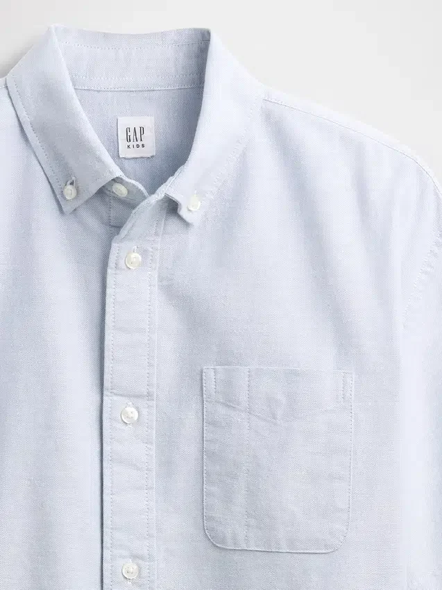 Camicia Oxford dal taglio morbido per bambini