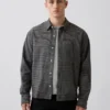 Camicia Oxford dal taglio rilassato e orlo dritto