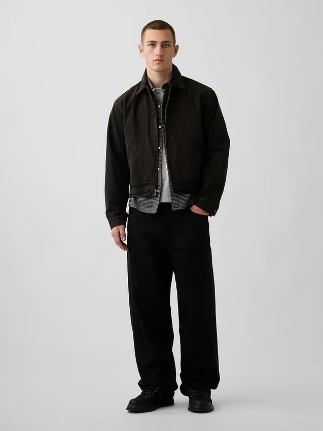 Camicia Oxford dal taglio rilassato e orlo dritto