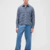 Camicia Oxford dal taglio rilassato e orlo dritto