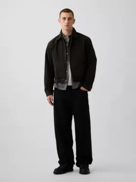 Camicia Oxford dal taglio rilassato e orlo dritto