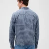 Camicia Oxford dal taglio rilassato e orlo dritto