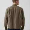 Camicia Oxford dal taglio rilassato e orlo dritto