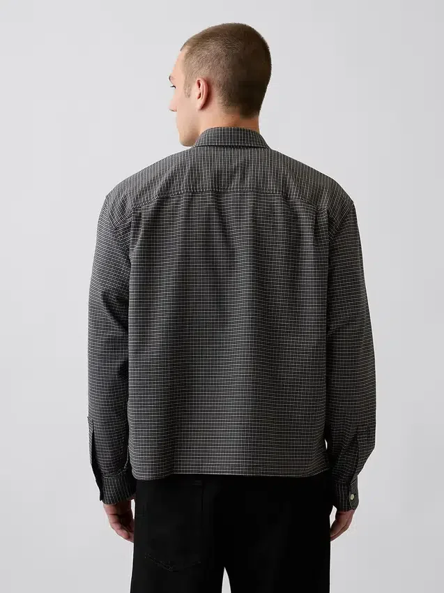 Camicia Oxford dal taglio rilassato e orlo dritto