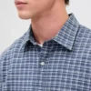 Camicia Oxford dal taglio rilassato e orlo dritto